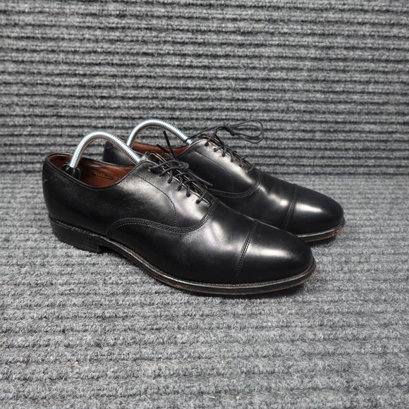 Allen Edmonds Shoes Mens 9.5 B Black Park Avenue Leather Cap Toe Oxford Dress main image 10
